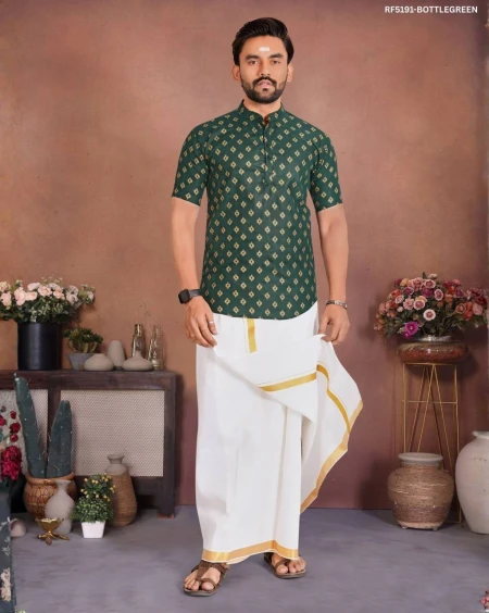 Classic Slub Cotton Shirt/Jippa for Men!