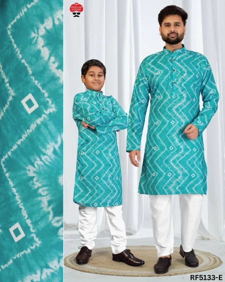 Father & Son Kurta With Pajama Combo In Soft Cotton!