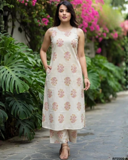 Flex Cotton Printed Kurti Set Daily Wear for Womenr!