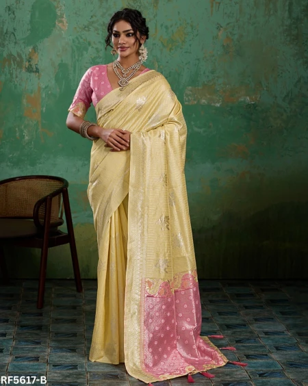 Linen Cotton Saree with Zari Work!