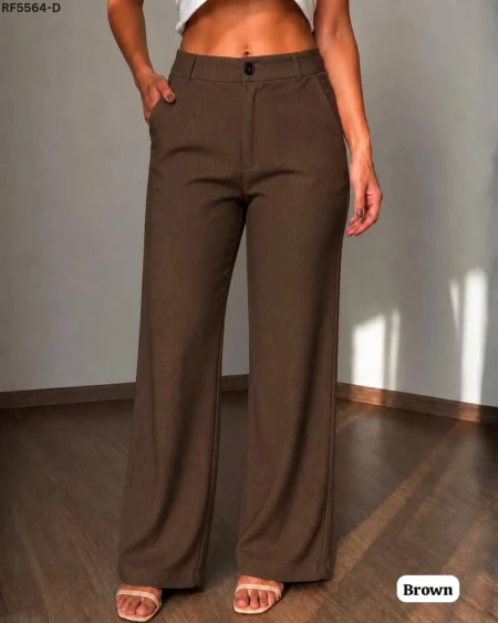 Korean Style High Rise Stretchable Pants Premium Everyday Wear!