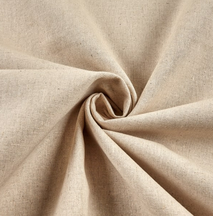 Blend Natural Cotton Linen Fabric