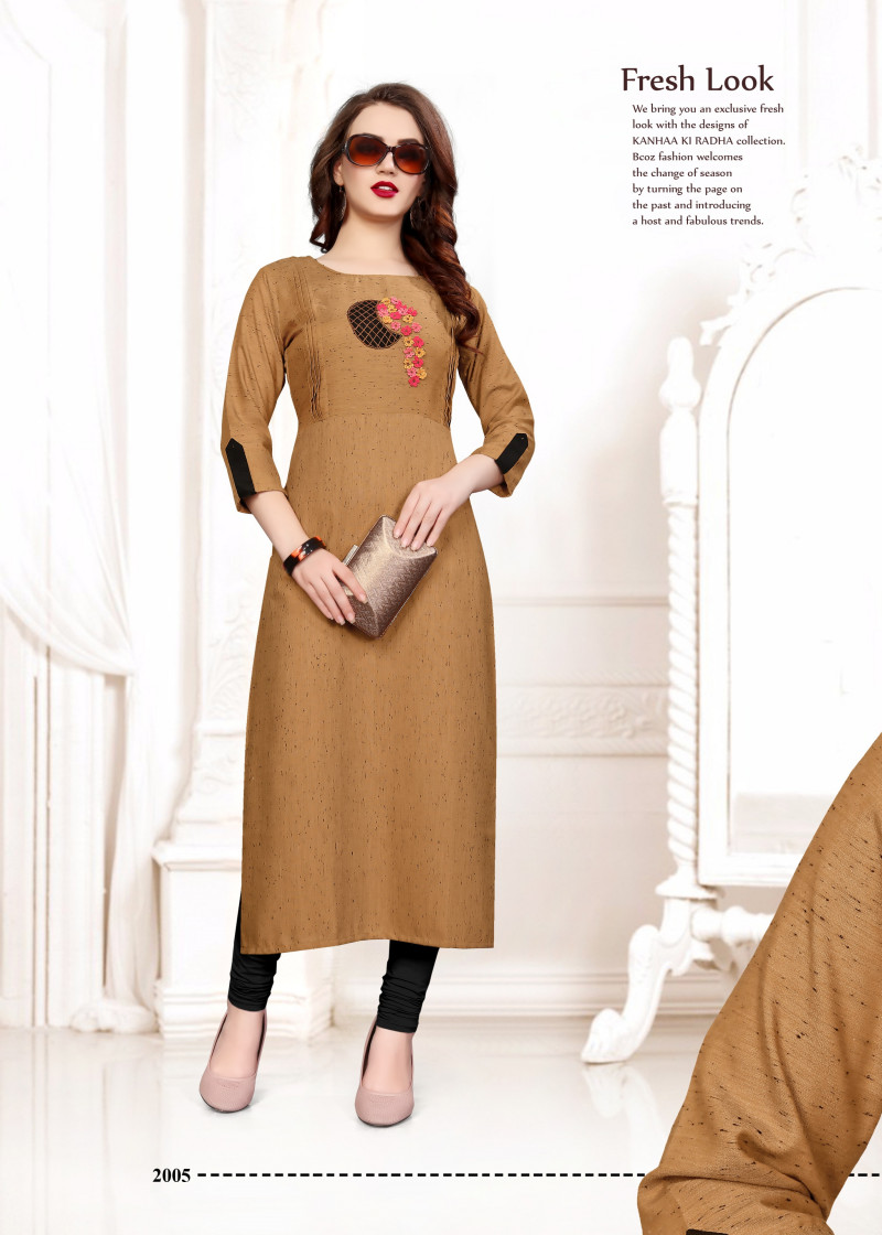 Latest Collection Brown Kurti TheIndianFab