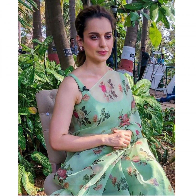 Bollywood Style Organza Party Wear Saree Vastraqueen Kangana ranaut, the cardinal mode is dominant here and indicates a predisposition to action, and more exactly, to impulsion and to undertake: bollywood style organza party wear