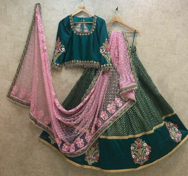 Party Wear Heavy Teal Green Color Lehenga Choli Vastraqueen Online #vastraqueen offer women ethnicwear follow for free 𝑺𝒉𝒊𝒑𝒑𝒊𝒏𝒈🔛whatsapp 7201 959596 designer. party wear heavy teal green color