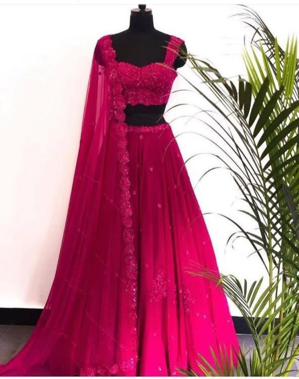 Party Wear Pink Color Heavy Lehenga Choli Vastraqueen 773 likes · 5 talking about this. party wear pink color heavy lehenga