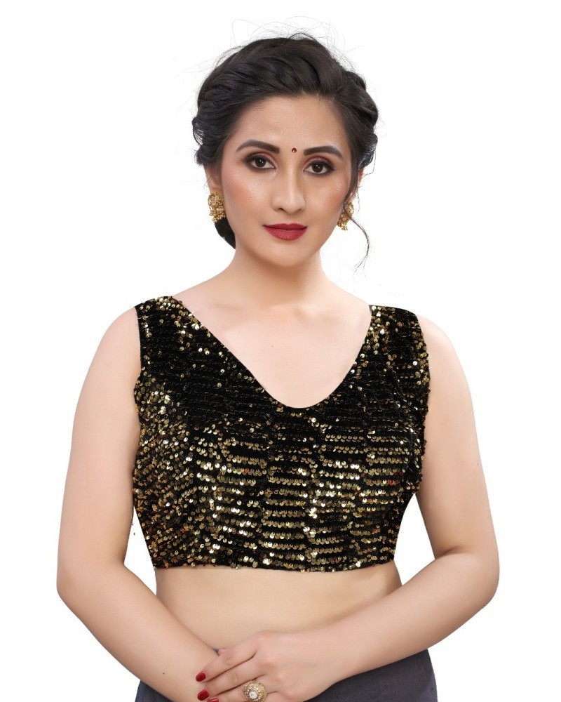 Black chamki blouse Clearance