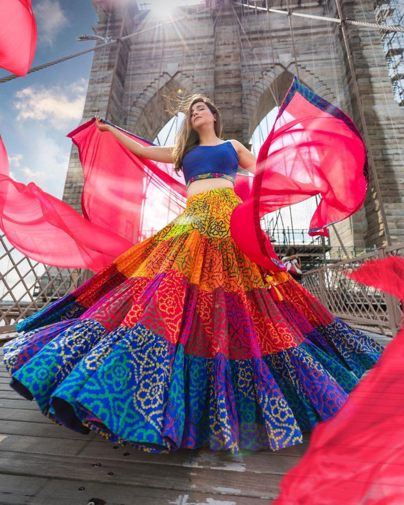 Navratri Special Designer Multi Colored 