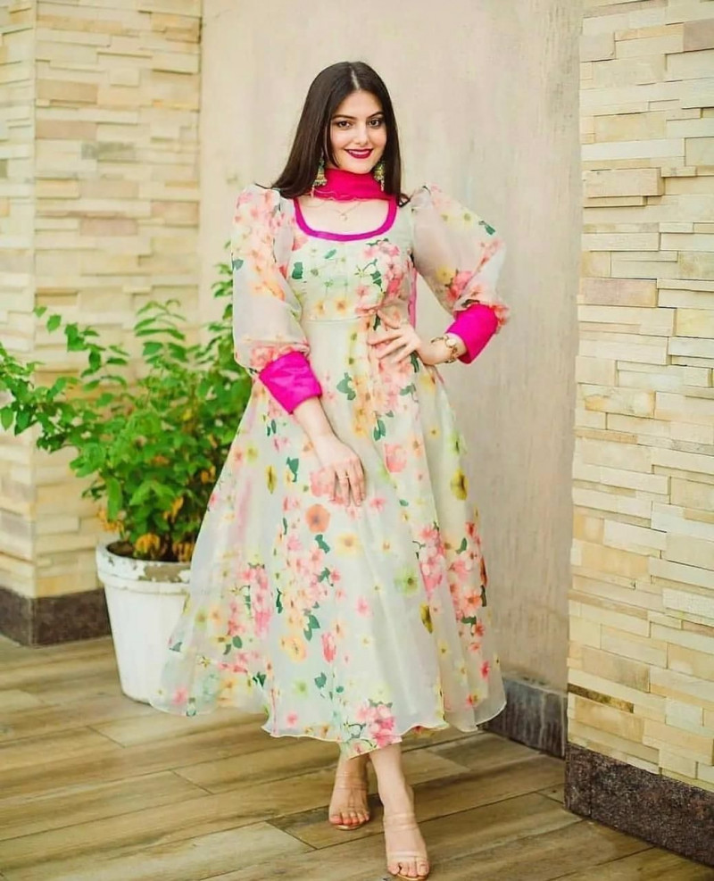 organza designer suits