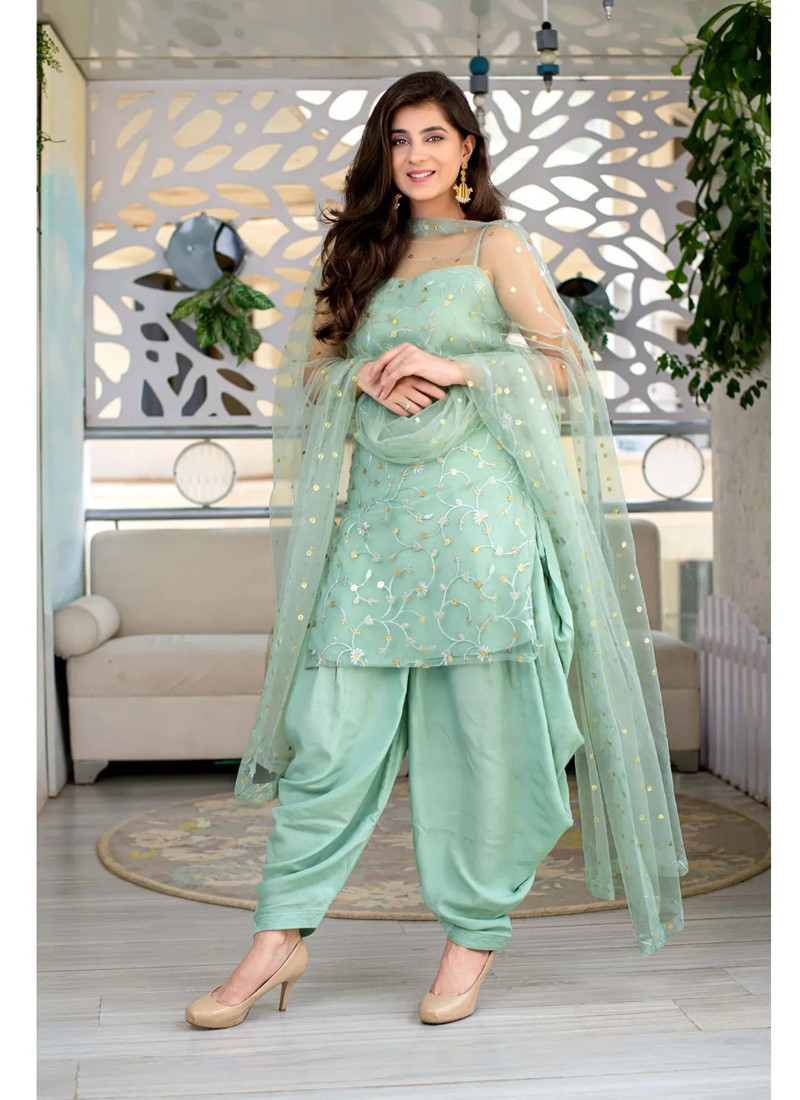 Light colour salwar discount suit